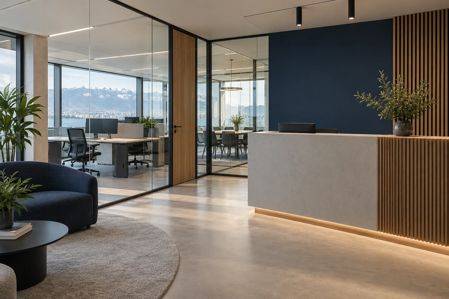 Bureaux administratifs inoccupés